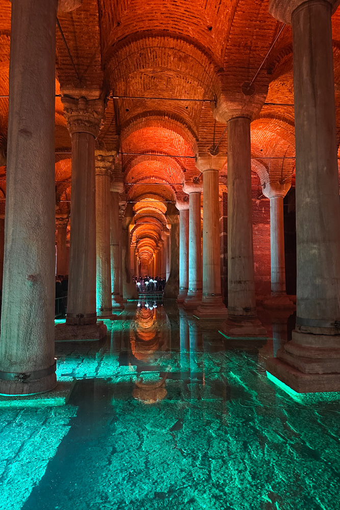 cisterna da basilica em istambul