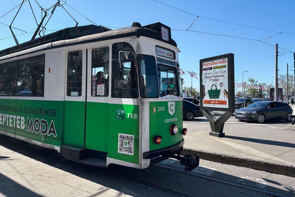 tram historico em istambul