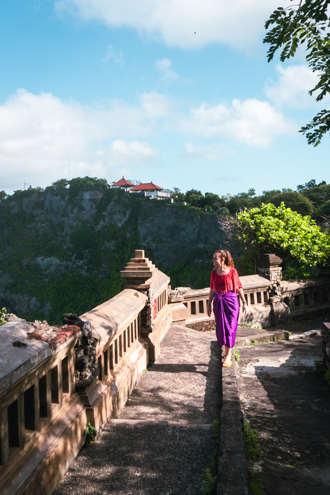 templo de uluwatu em bali