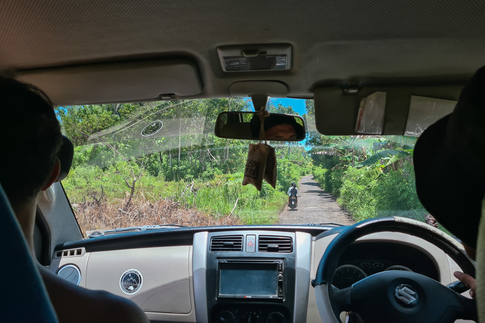 serviço de motorista em bali