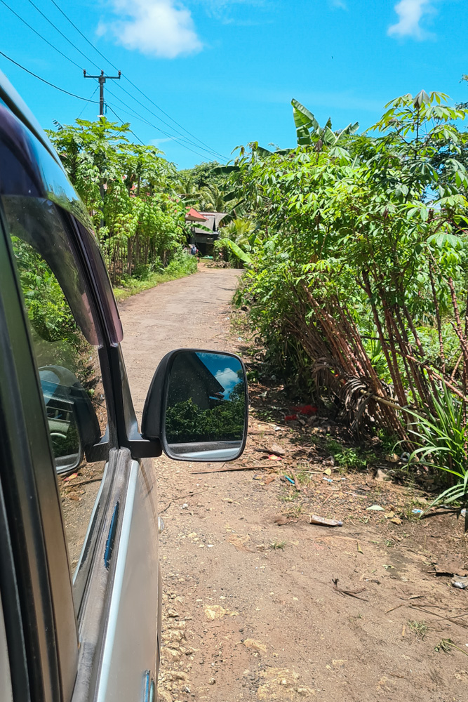estrada em nusa penida bali