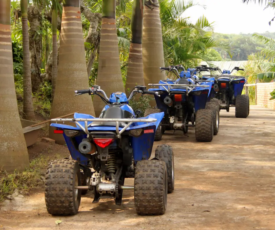 Passeio de quadricíclo em Ubud