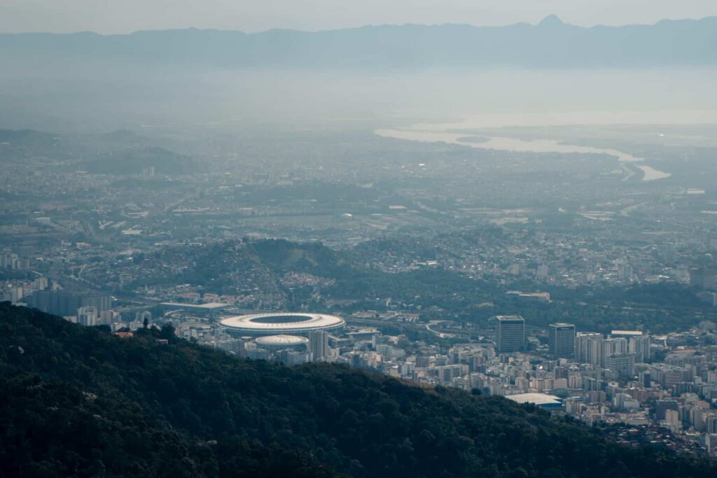 maracana visto do cristo redentor