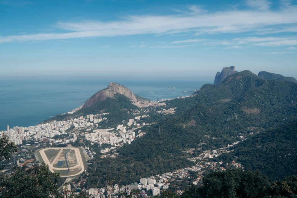 vista do cristo redentor no rio de janeiro