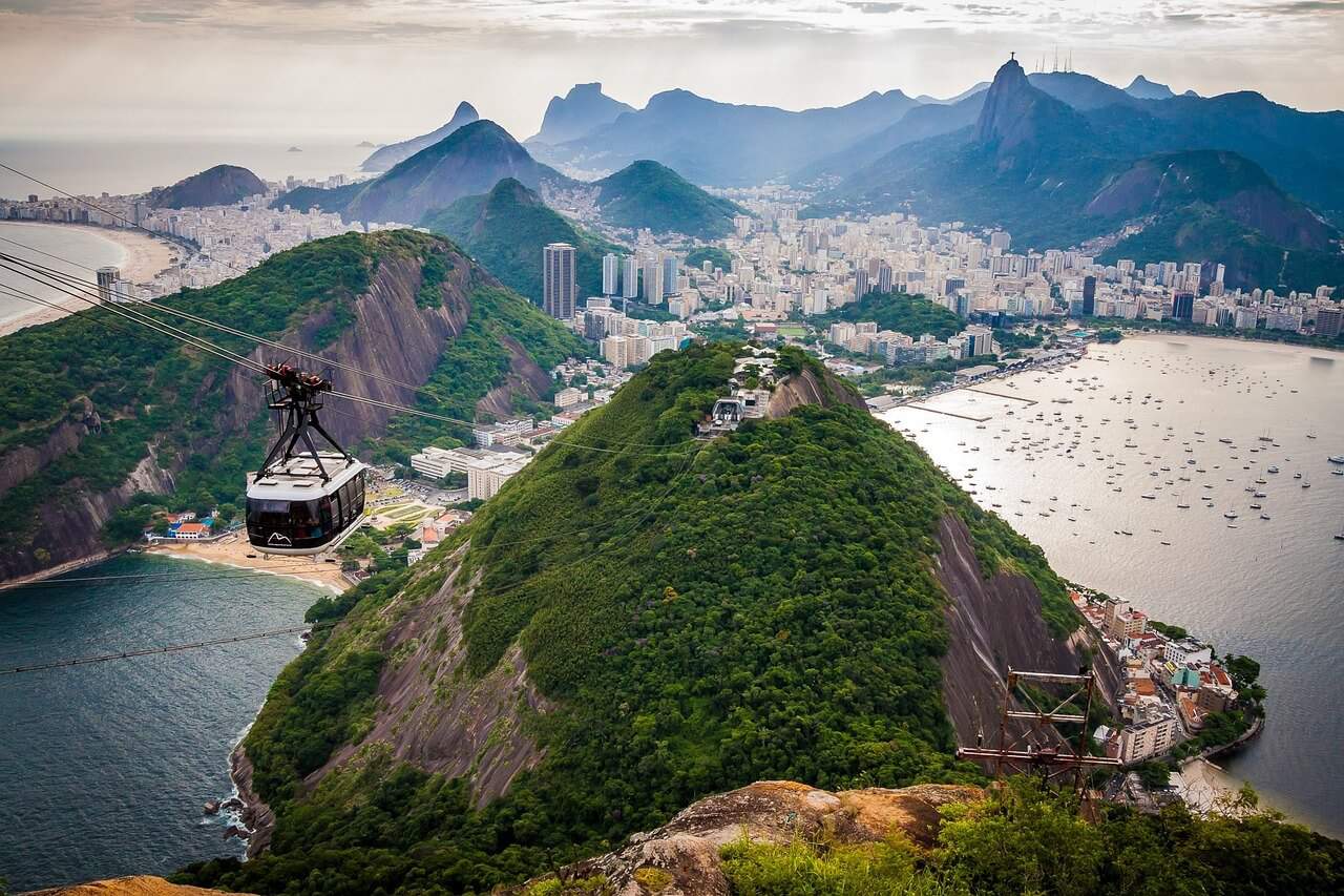 vista do pao de acucar no rio de janeiro