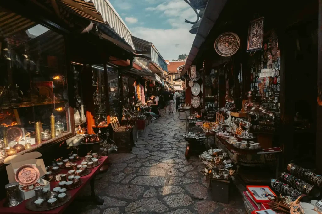mercado central em sarajevo