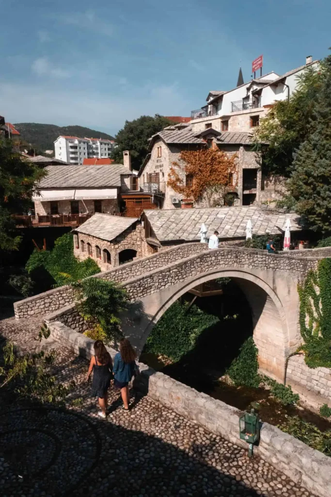 ponte torta de mostar na Bósnia